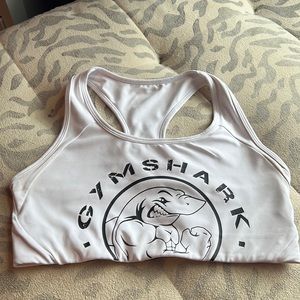 Large gym, shark, sports bra